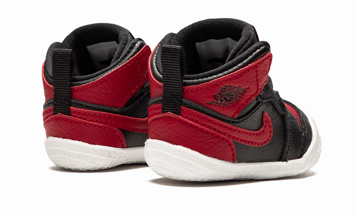 Superior Materials Jordan 1 Bootie TD "BRED" Built For Movement