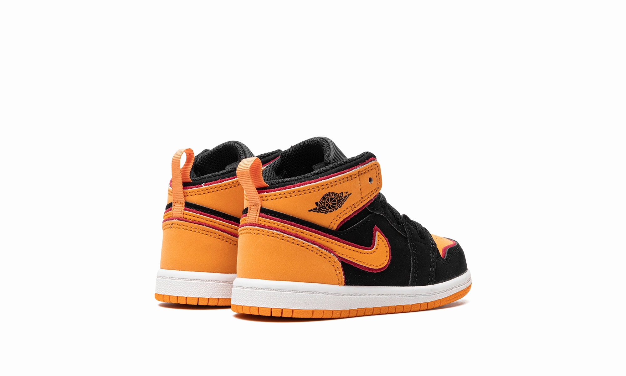 Air Jordan 1 Mid TD "Vivid Orange" Fashion Satchel Bag For Office, Organizer Insert, Laptop Compartment