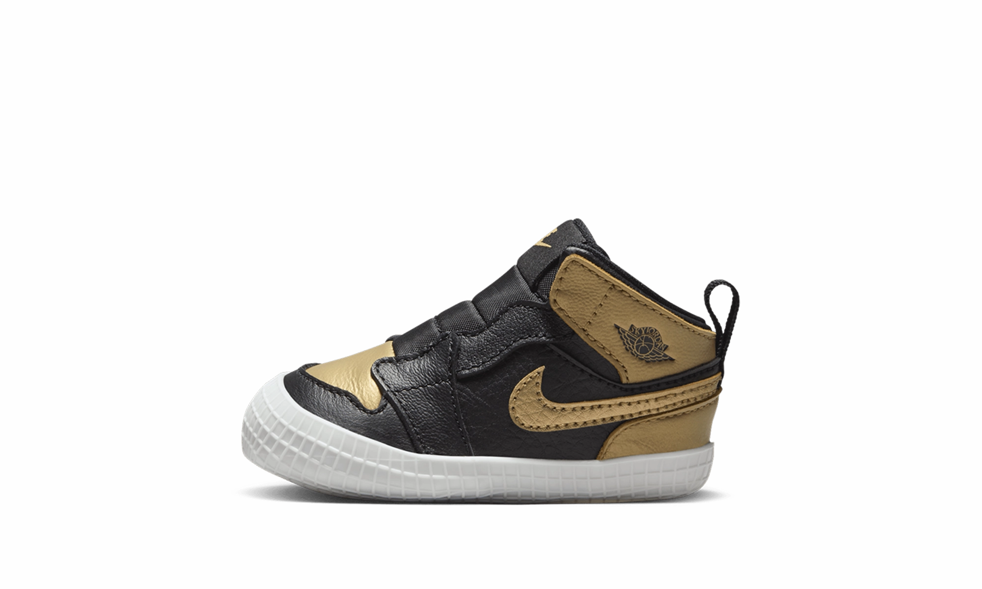 Denim Experience-enriching deal Air Jordan 1 TD "Black Metallic Gold" 7-Day Return Policy Lining