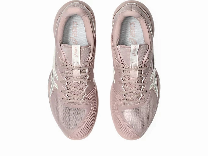 Asics Women's Solution Speed FF 3 (Neutral Pink/Cream) Easy Checkout, Metallic Leather