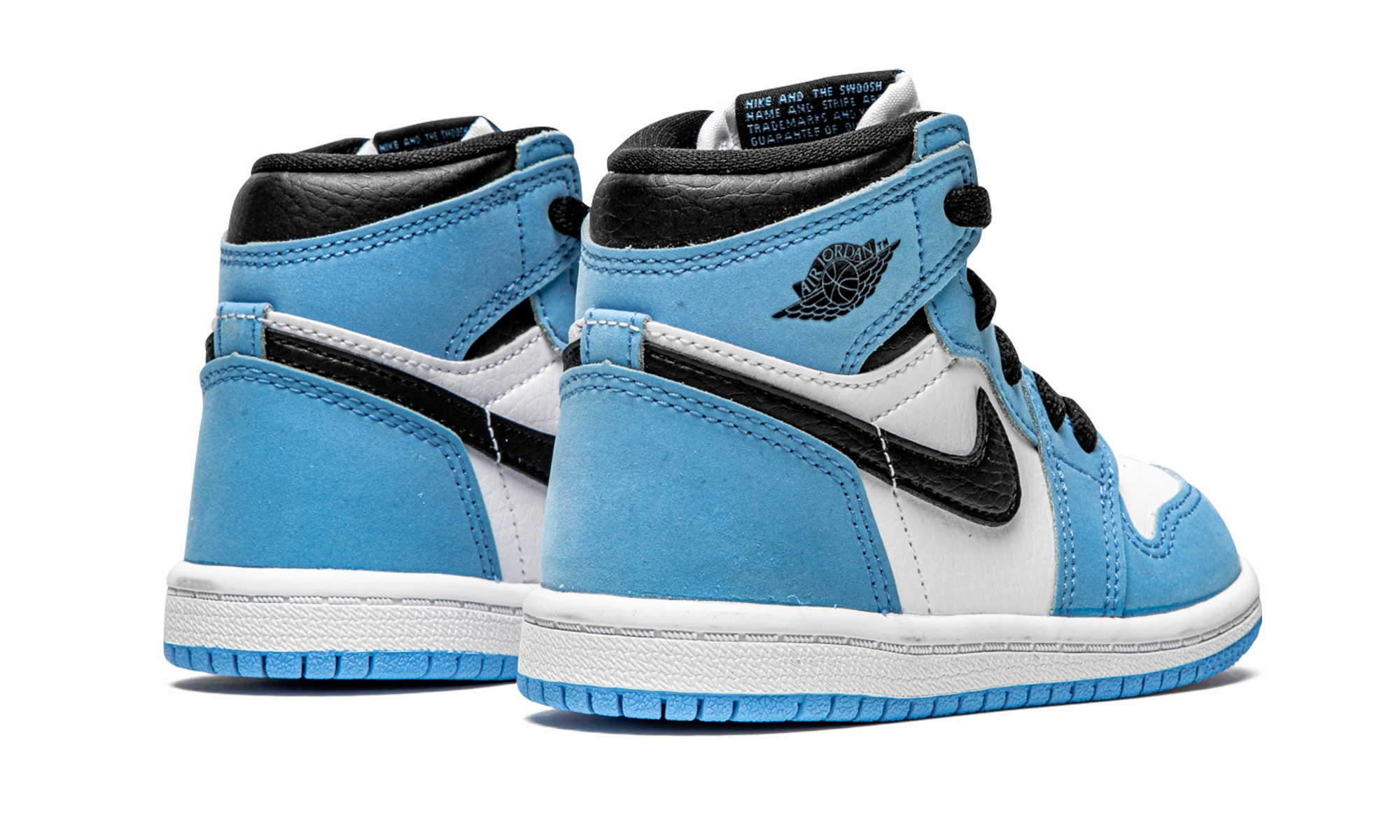 Navy Messenger Laptop Bag, Outfit For The Weekend Jordan 1 Retro High OG TD "University Blue"