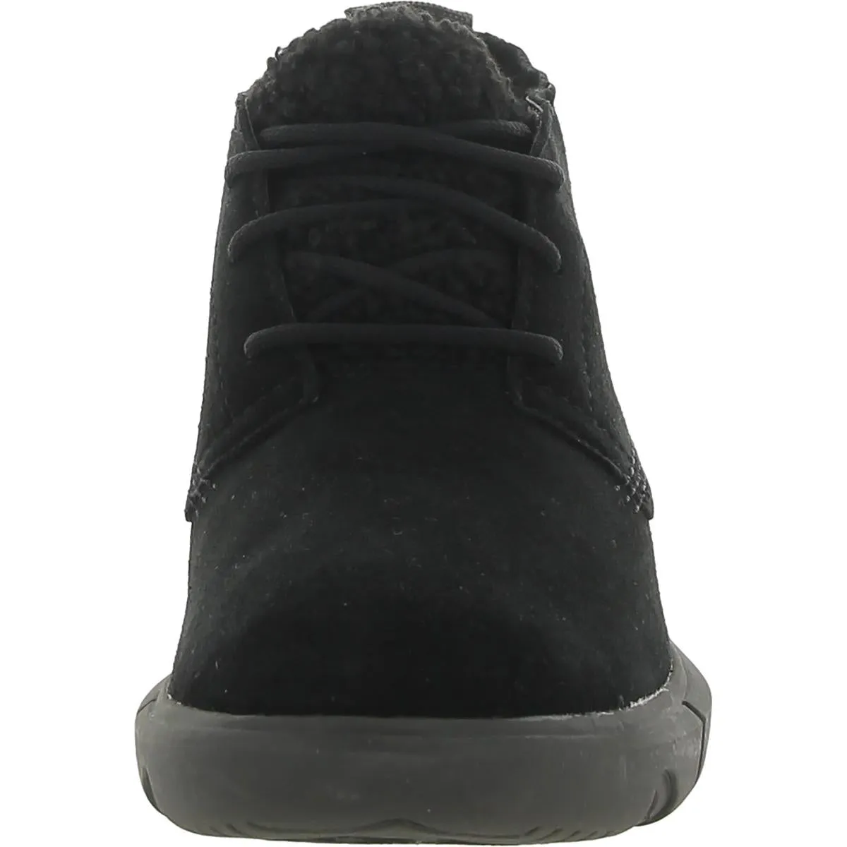 Explorer II Womens Suede Faux Fur Ankle Boots