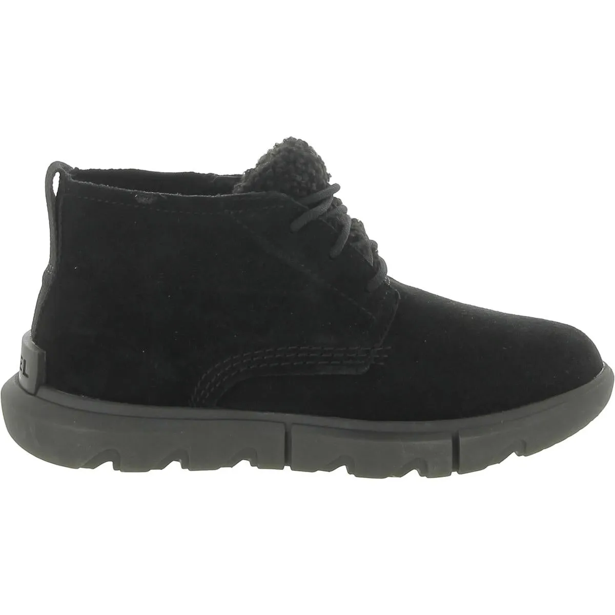 Explorer II Womens Suede Faux Fur Ankle Boots