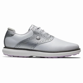 Hurry Before It Sells, Synthetic Facebook promotion New Women's Footjoy Traditions  Golf Shoes - White/Silver Size 9 MSP$120 Blog exclusive
