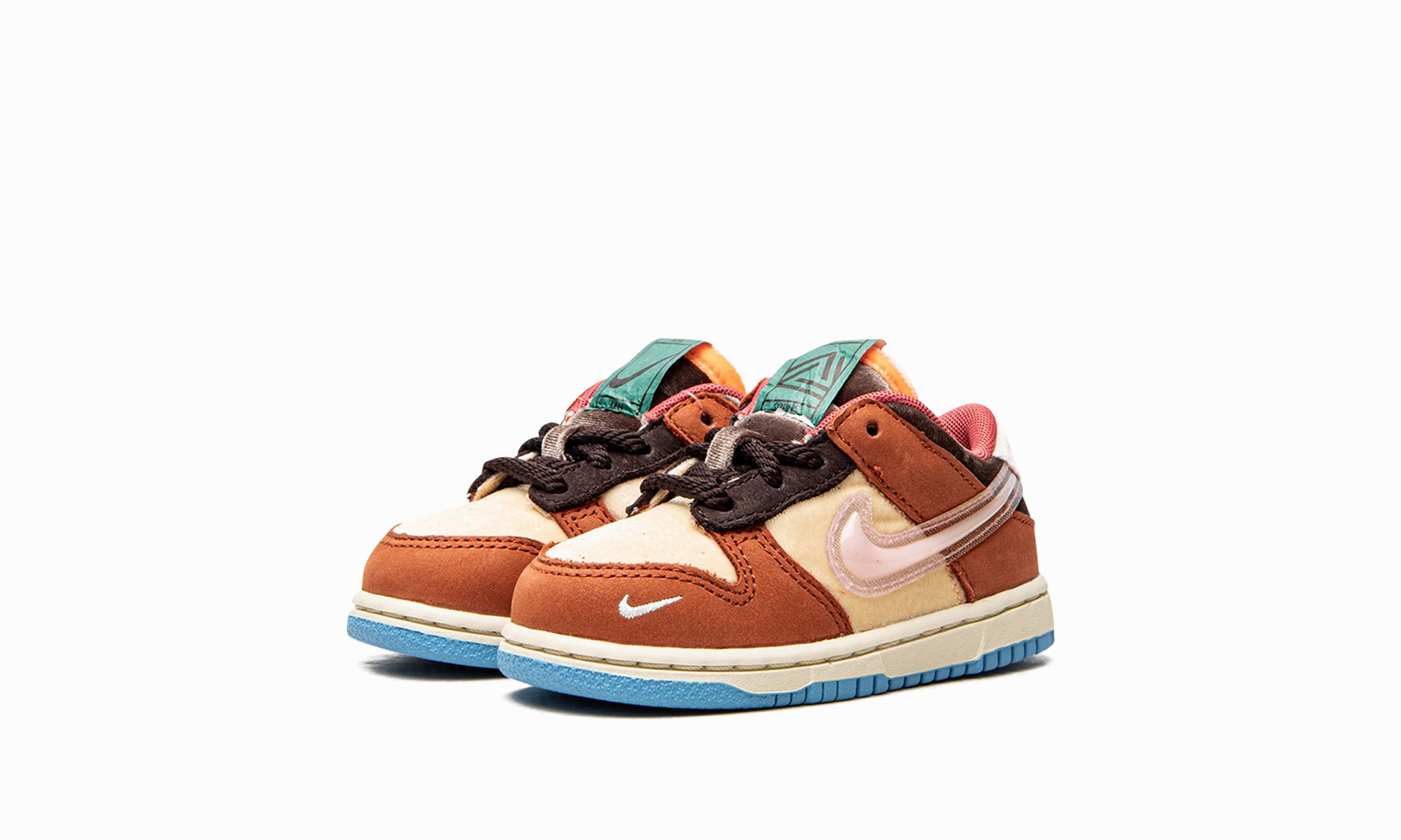 Dunk Mid TD "Social Status - Chocolate Milk" Yellow Beach Tote, DonT Miss Out, Versatile Everyday Style
