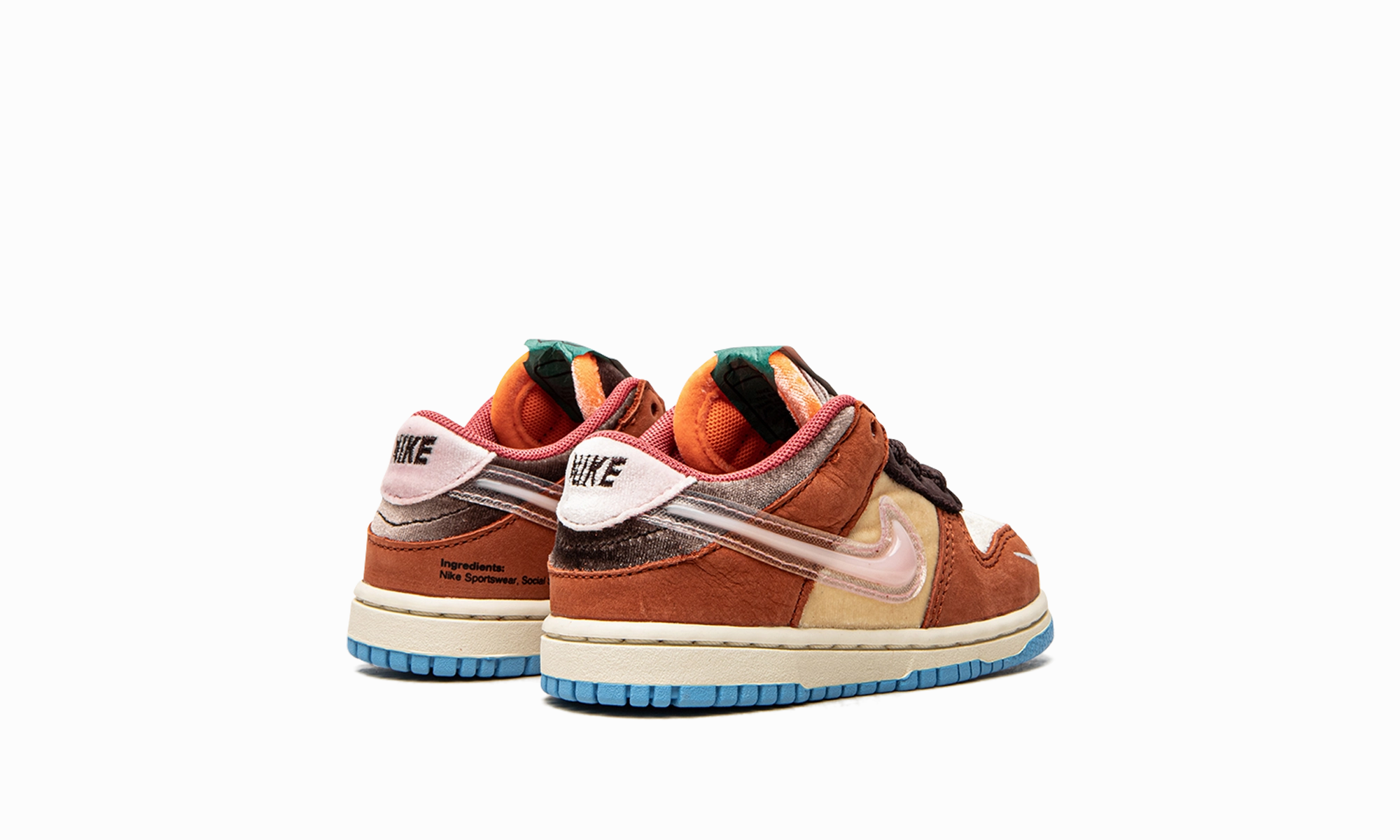 Dunk Mid TD "Social Status - Chocolate Milk" Fold-Over Flap