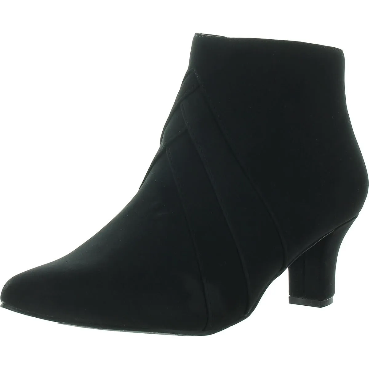 FALCON Womens Snake Print Manmade Ankle Boots