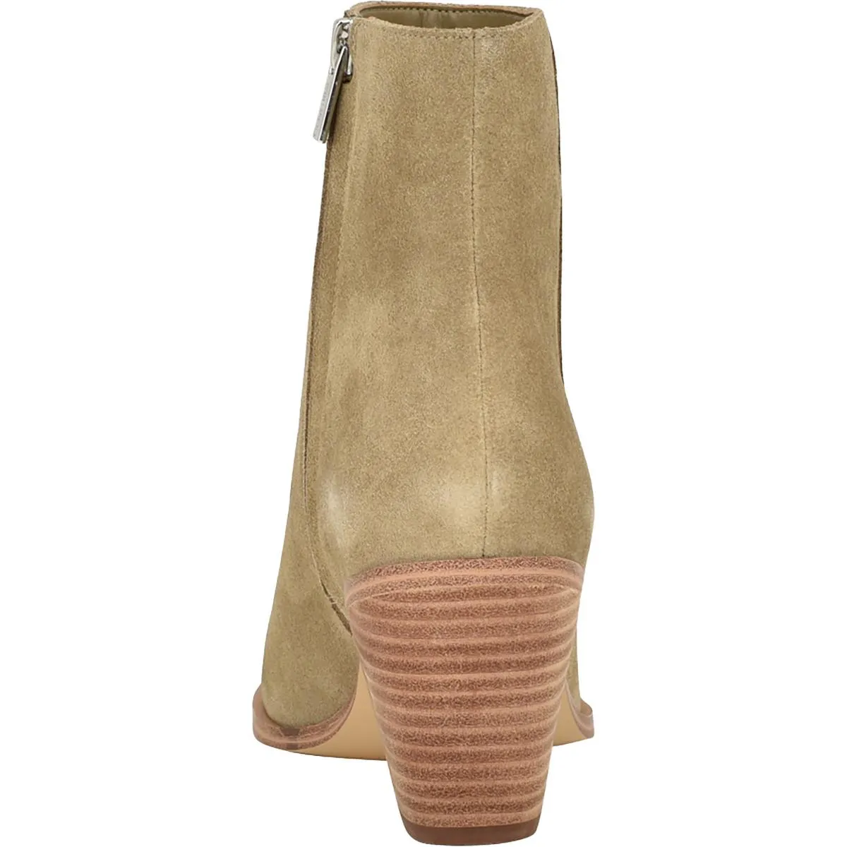 Fallone Womens Leather Block Heel Mid-Calf Boots