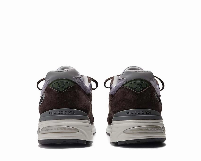 Transparent Pvc New Balance 991v2 Made in UK "Licorice"