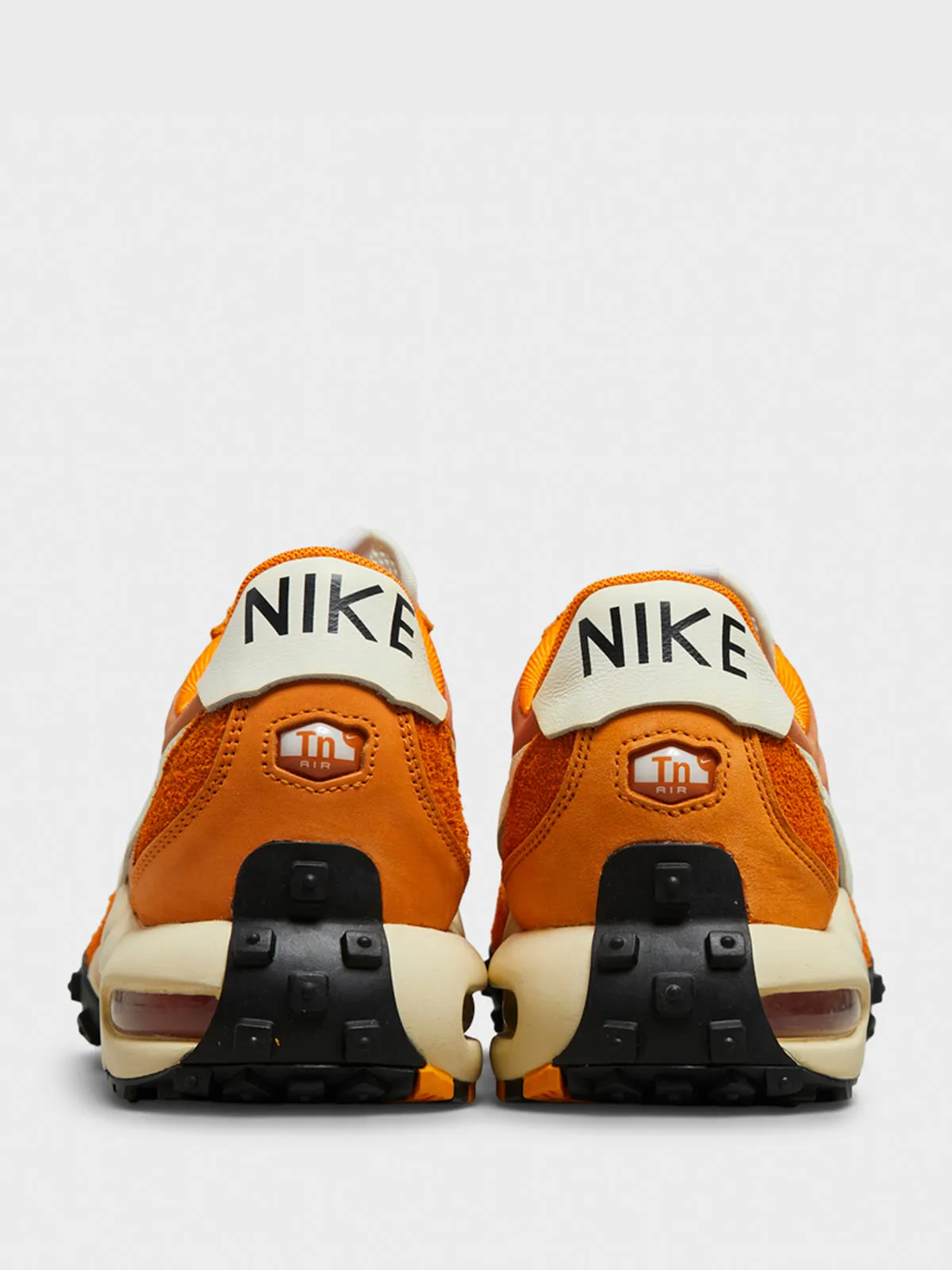 White Canvas Tote Bag Air Max Waffle Sneakers in Bright Ceramic and Sail