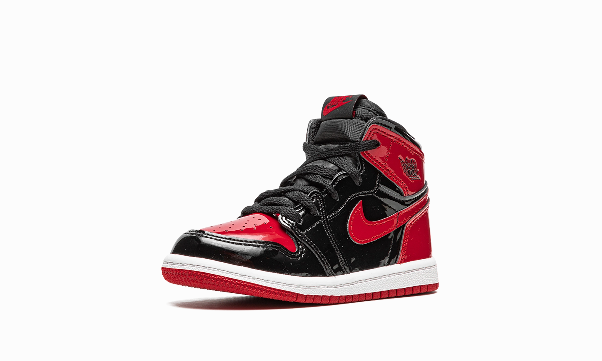 Air Jordan 1 Retro High OG TD "Bred Patent" Waterproof & Durable, Strap Slider, On-The-Go Friendly