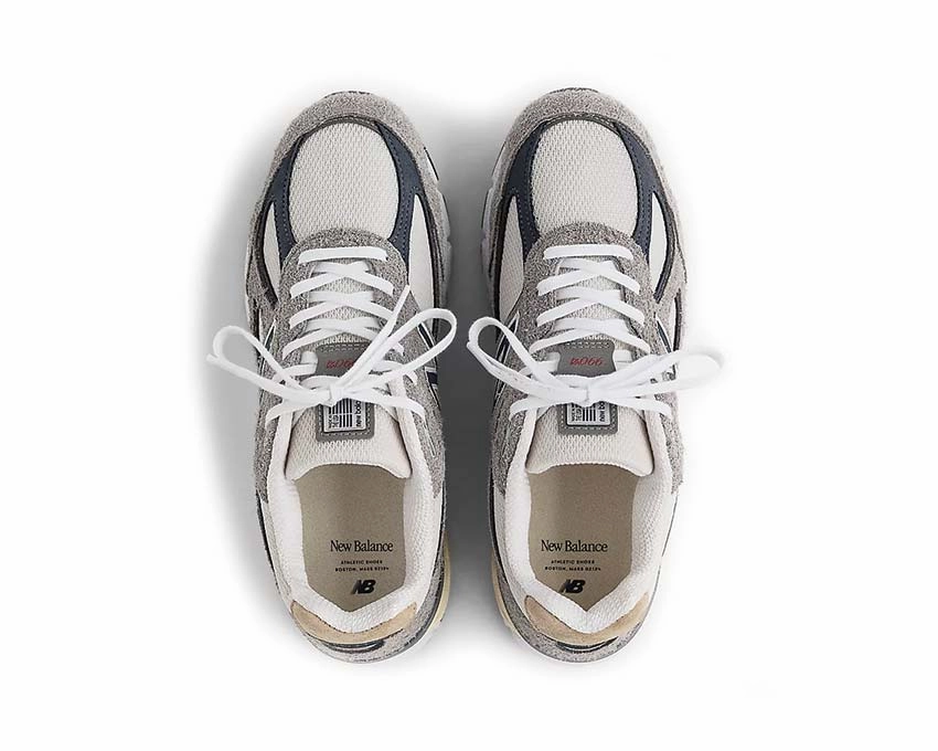 High-End, Zipper Closure, Branded New Balance 990v4 Made in USA "Marblehead"