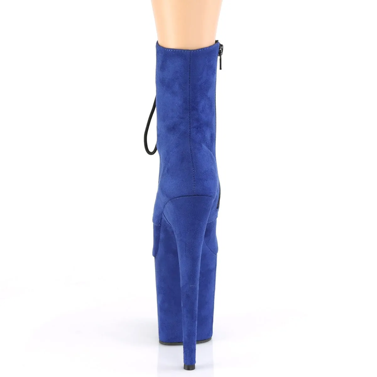 FLAMINGO-1020FS Royal Blue Faux Suede/Royal Blue Faux Suede