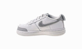 Quick-Dry Fabric, Soft And Breathable, Click To Buy Flash Sale Alert Force 1 LV8 2TD) "White-Wolf Grey-Blac" Croc-Embossed