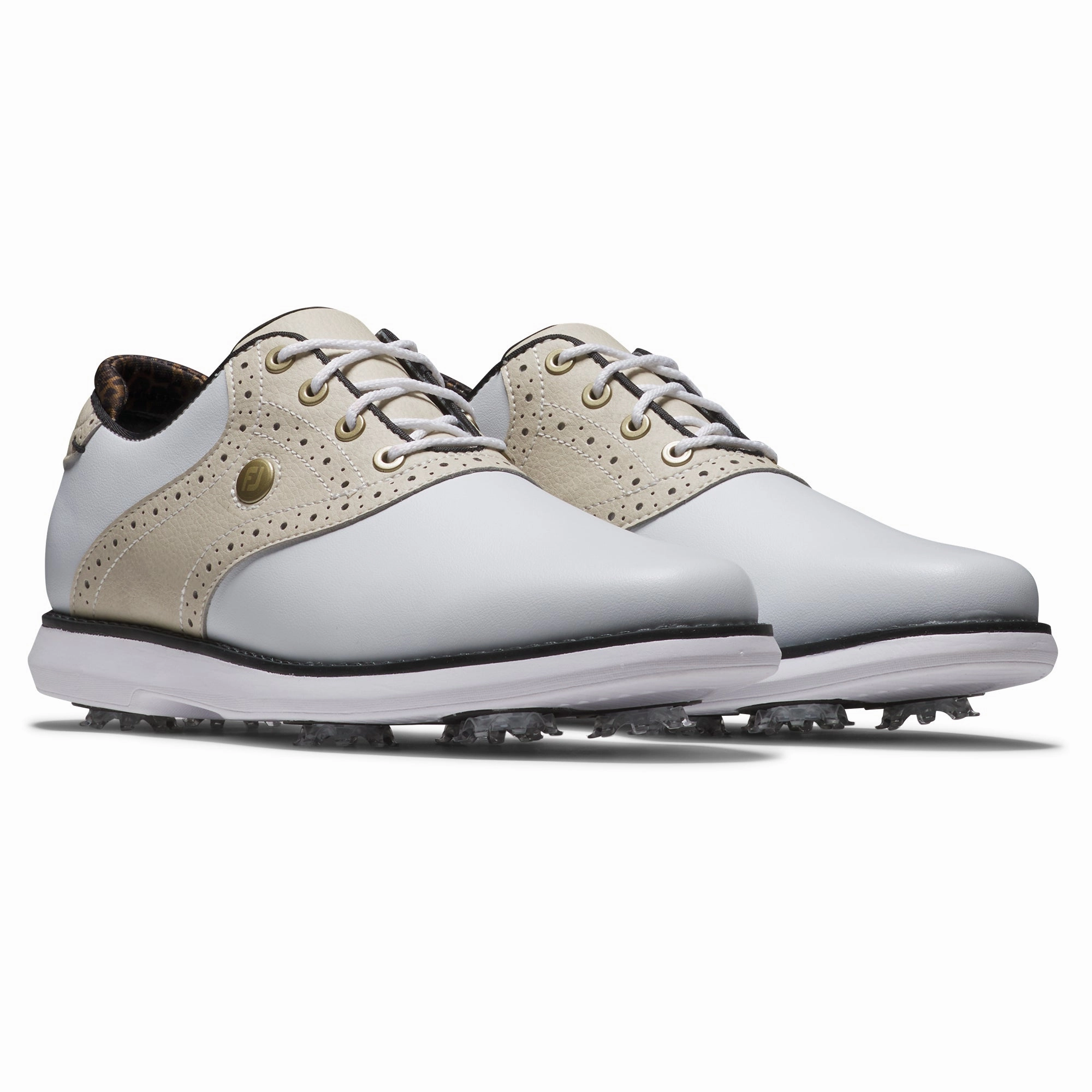 Weather-Resistant, Outdoor Essential, Optimized For Daily Use FootJoy Ladies Traditions Golf Shoes 97939