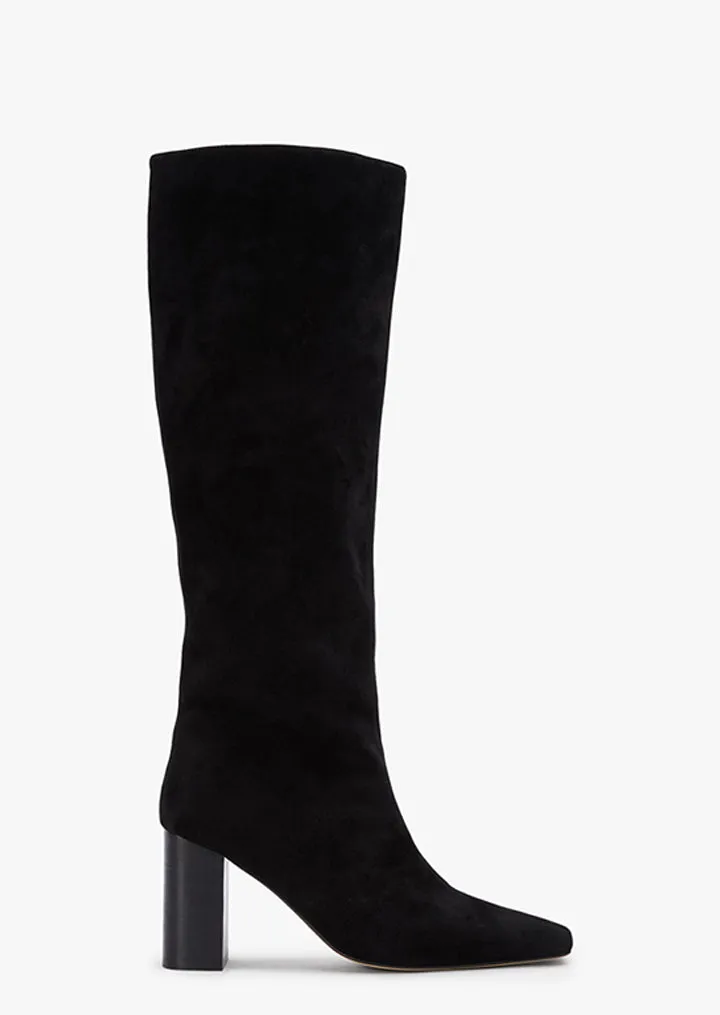 Flex Black Suede