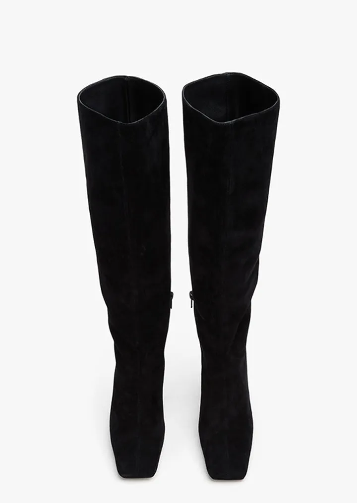 Flex Black Suede