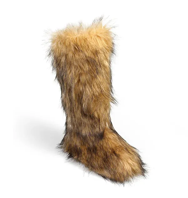 FONDA5 - NATURAL FUR BOOTS