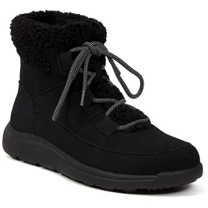 Freeze Womens Faux Fur Lined Faux Shearling Shearling Boots