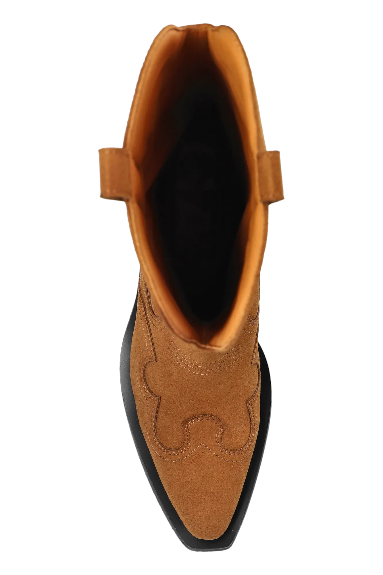 Ganni Patterned Cowboy Boots