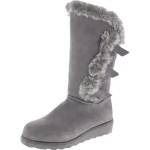Genevieve Womens Suede Cold Weather Winter Boots