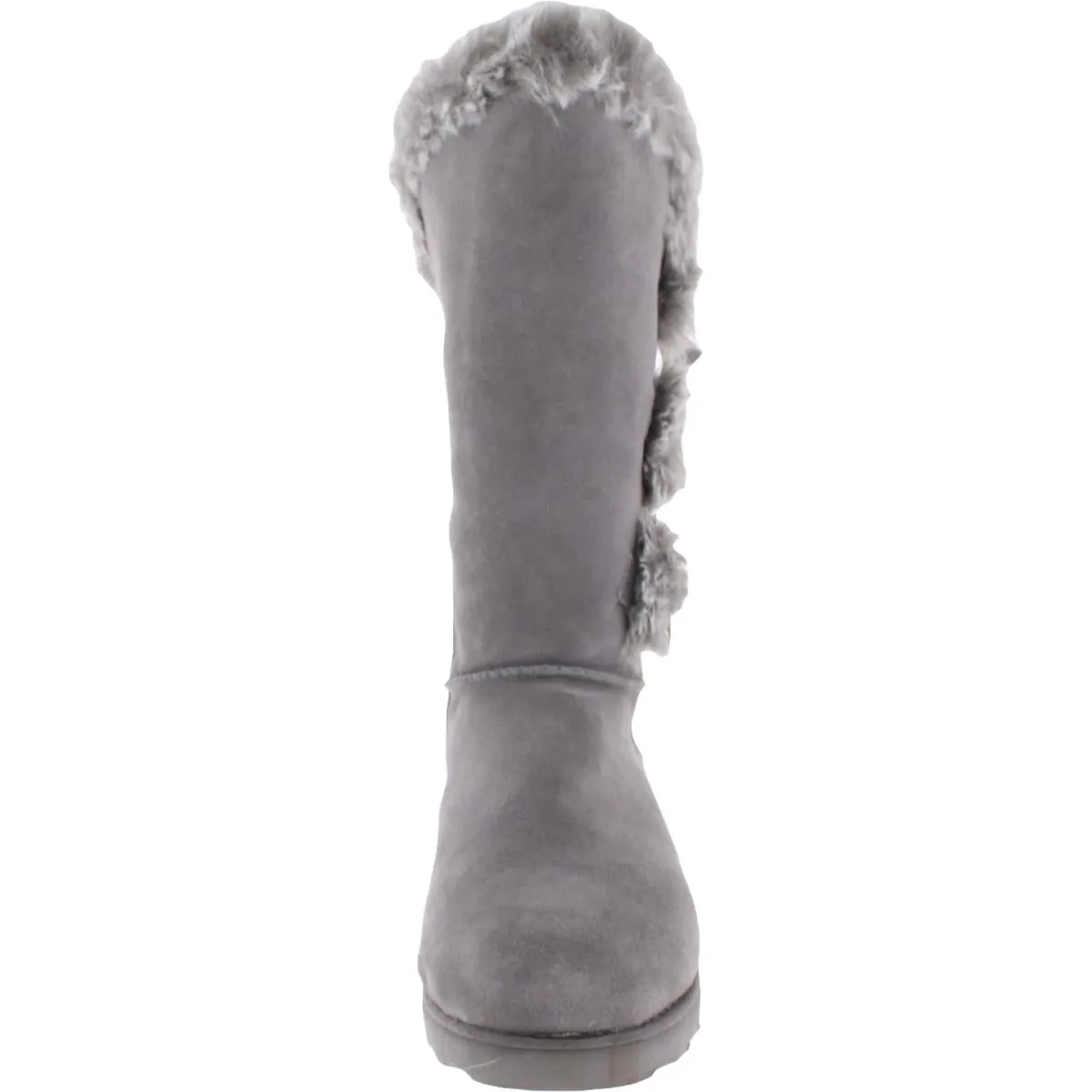 Genevieve Womens Suede Cold Weather Winter Boots