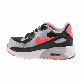 Cute Gifting Curated Air Max 90 LTR TD "Black-White-Wolf Grey" Durable Vegan Leather