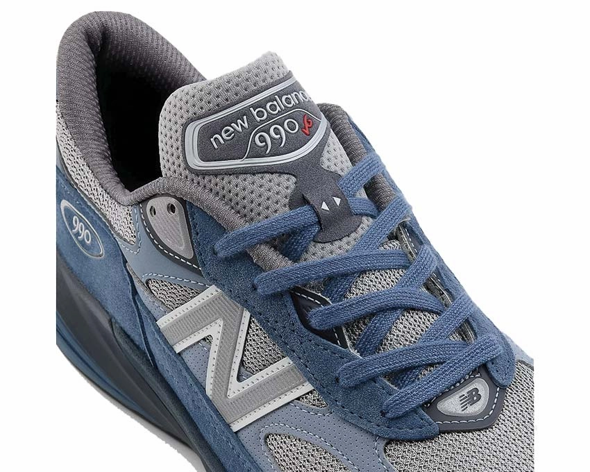 No-Fuss Design New Balance 990v6 Made in USA "Vintage Indigo"