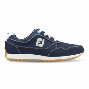 Formal Gifting Perfect Present New Women's Footjoy FJ Sport Retro Golf Shoe - Navy Size Wide MSP$100 Buy One Get One Free