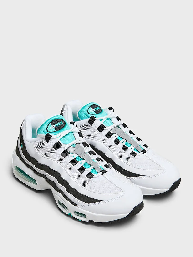 Nylon Air Max 95 OG Sneakers in White and Black Upgrade Your Essentials
