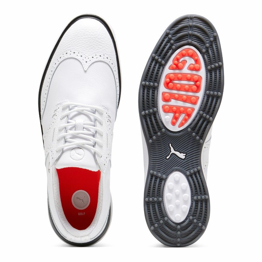 Timeless Look, Portable & Rechargeable, Clutch Purse For Wedding Party Puma Avant Wingtip Golf Shoes 378824