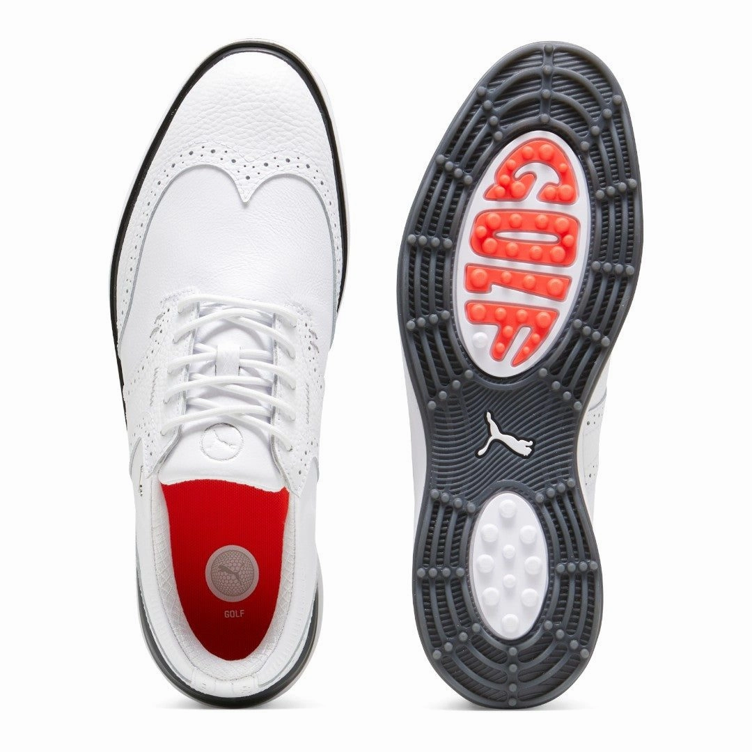 Expandable Puma Avant Wingtip Golf Shoes 378824