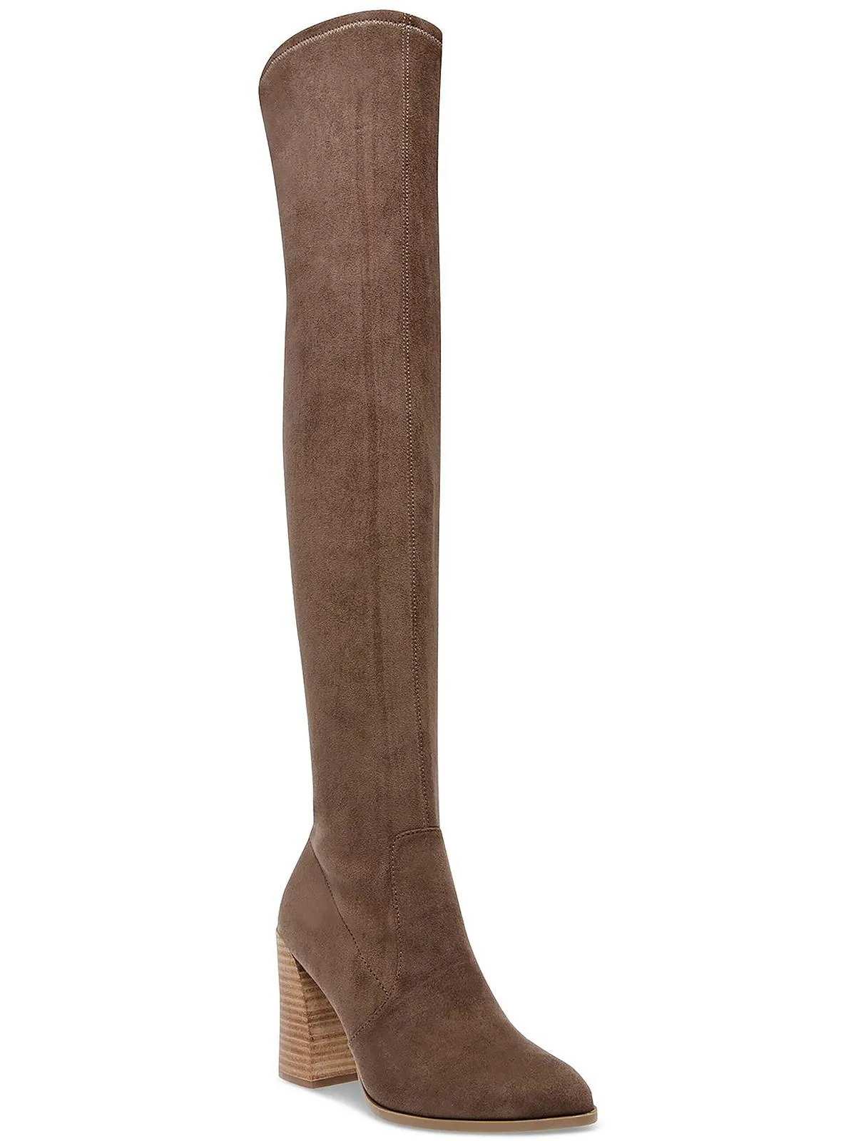 Gollie Womens Faux Suede Tall Over-The-Knee Boots