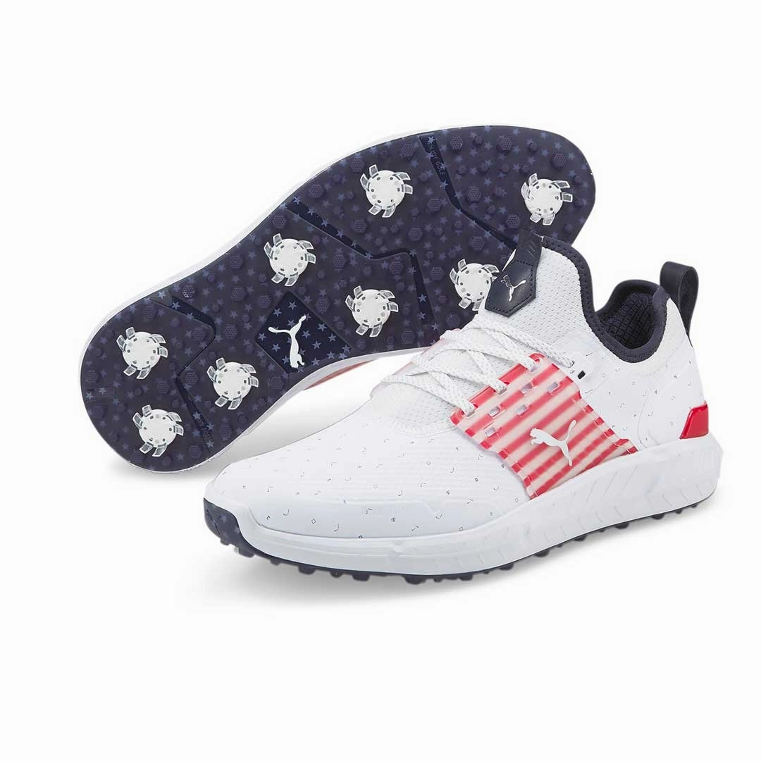 Puma - Men's Ignite Articulate Love Golf Shoes (376415 01) Nylon Waterproof Backpack, Trendy, No-Fuss Design