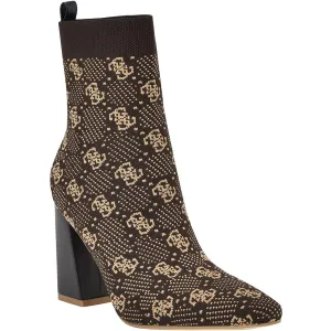 GwYonel Womens Printed Suede Chelsea Boots