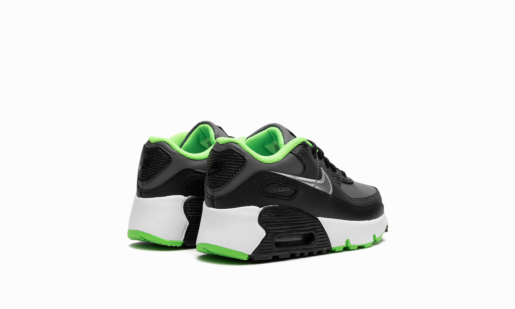 Drawstring Gym Bag With Shoe Pocket Air Max 90 TD "Black Chrome"