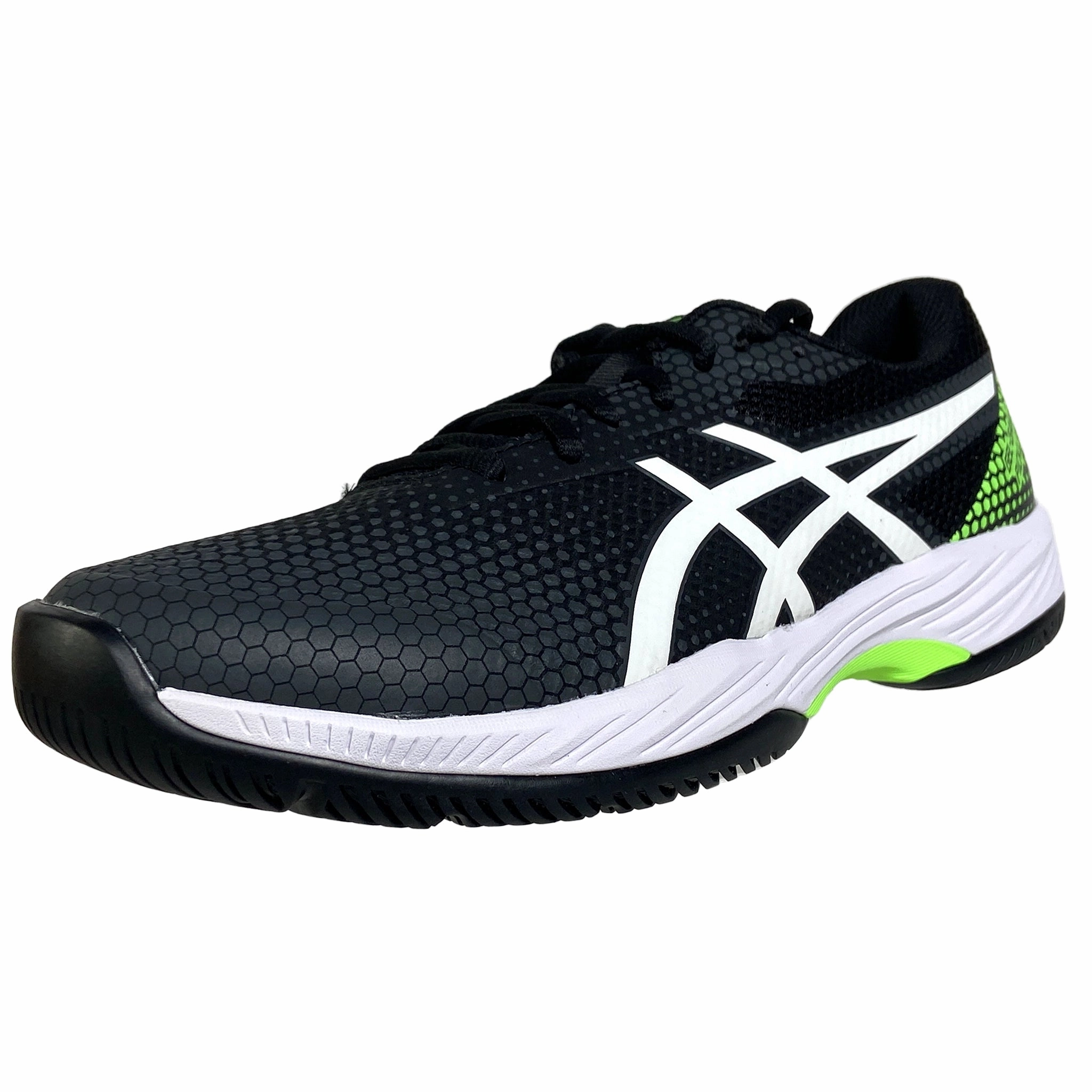 Embossed Leather, Lining, Unmatched Performance Asics Men's Gel-Game 9 Pickleball 1041A416-001