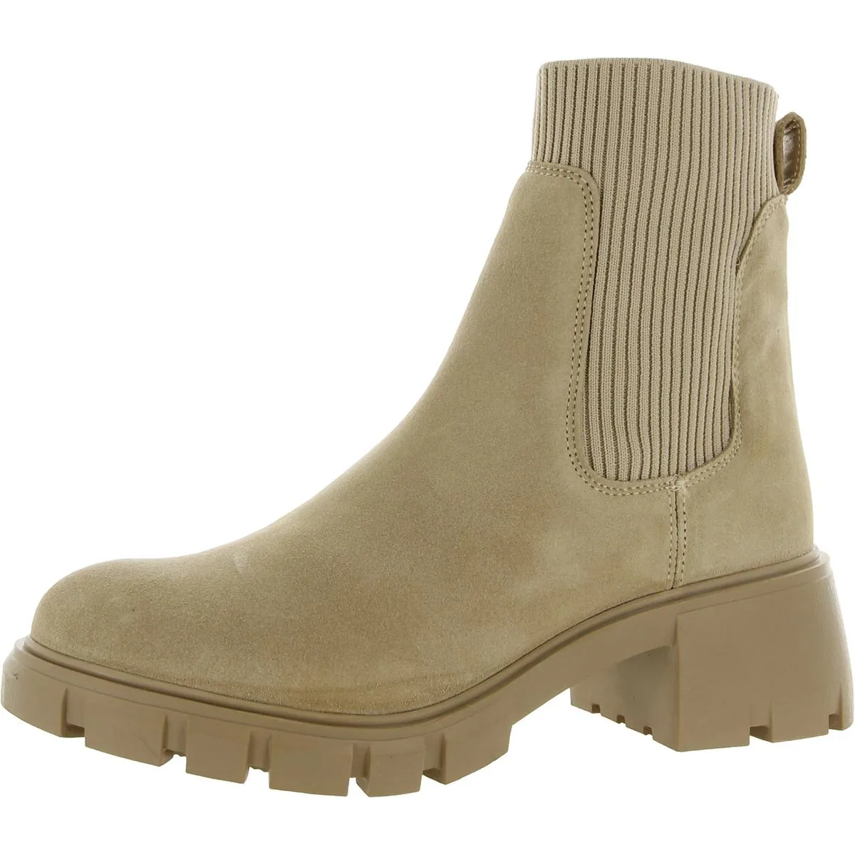 Hayle Womens Stretch Ankle Chelsea Boots