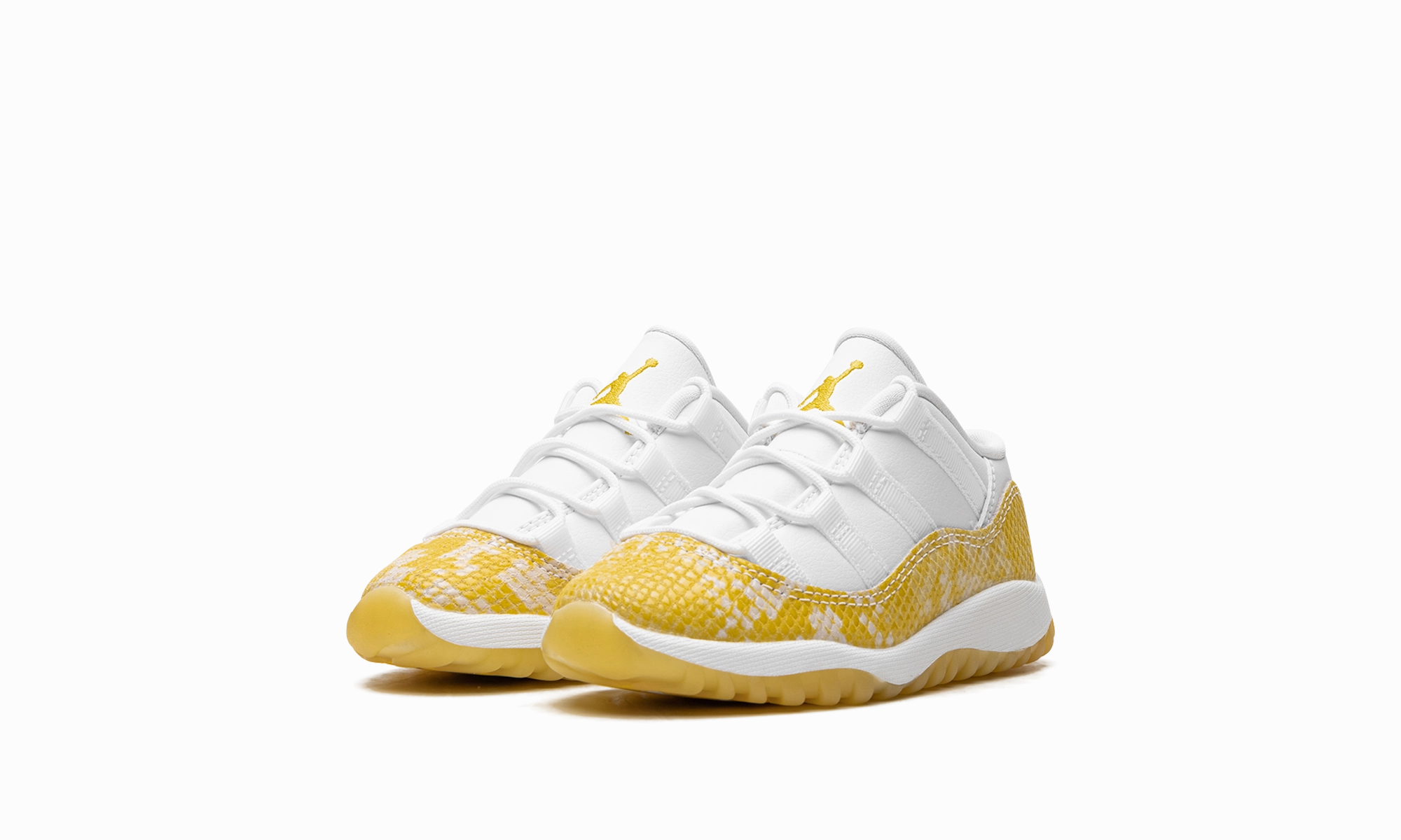 Designed For Everyday Use Air Jordan 11 Low TD "Yellow Snakeskin" Made With Care