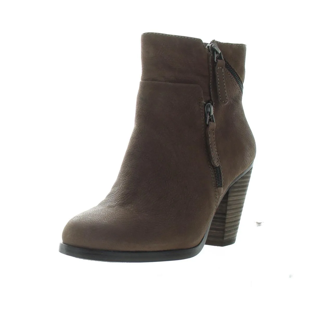 Hinnegan Womens Leather Heels Ankle Boots