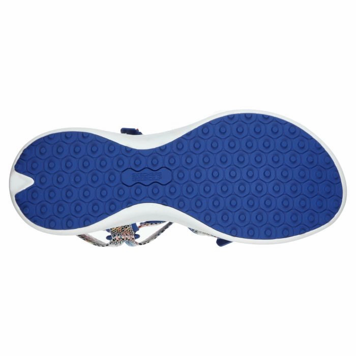 Perfect For Gifting, On-The-Go Friendly, This Is A Steal New Skechers GO GOLF 600 Charm Sandals - Blue Multi. MSP$70