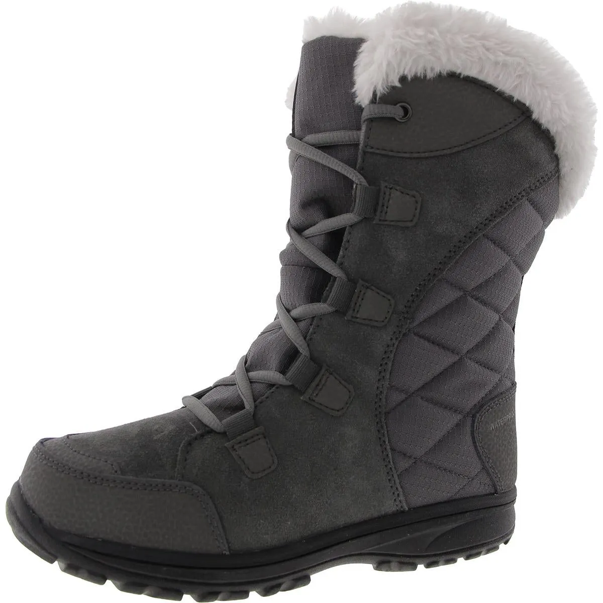 Ice Maiden II Womens Suede Waterproof Winter & Snow Boots