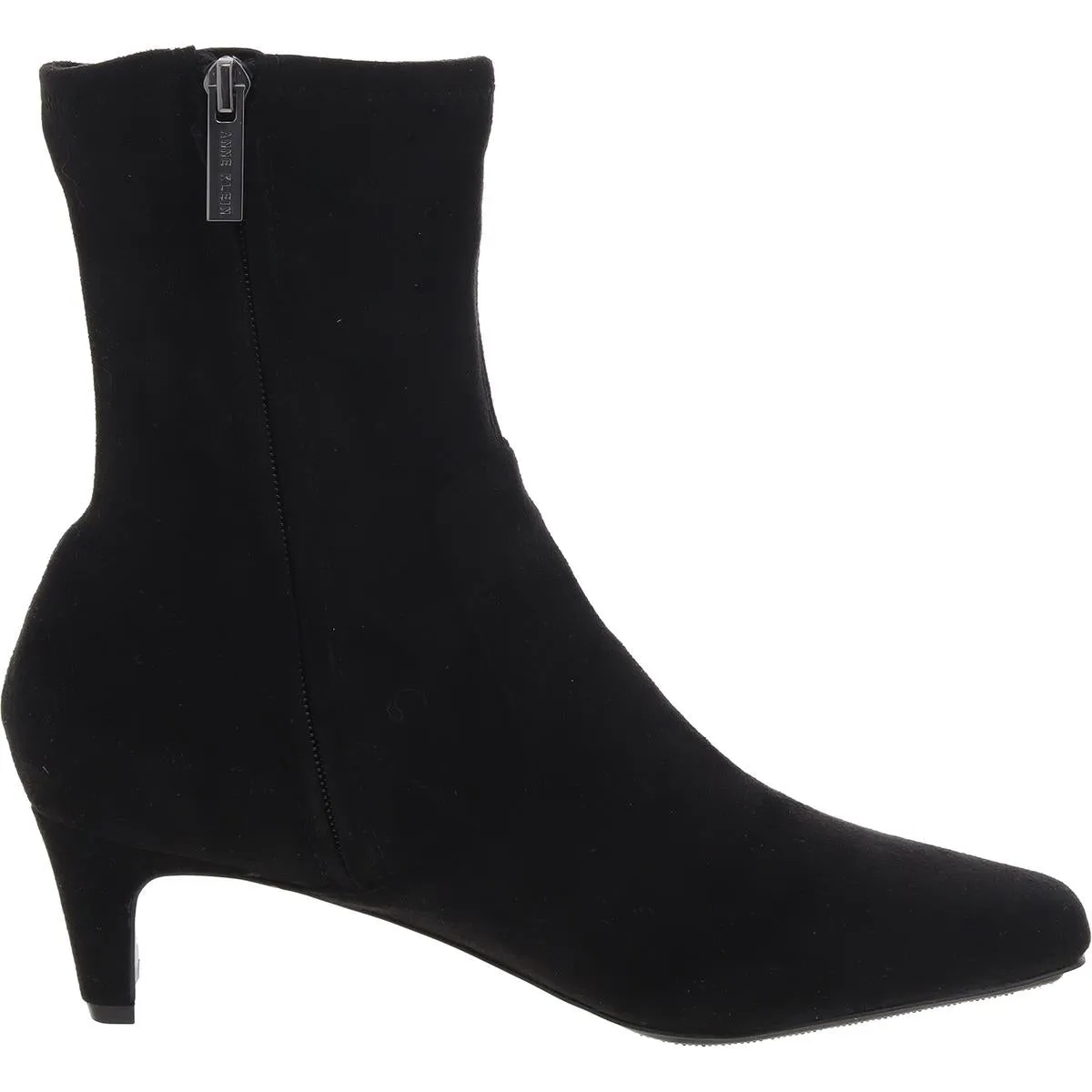 Iga Womens Zipper Faux Suede Booties
