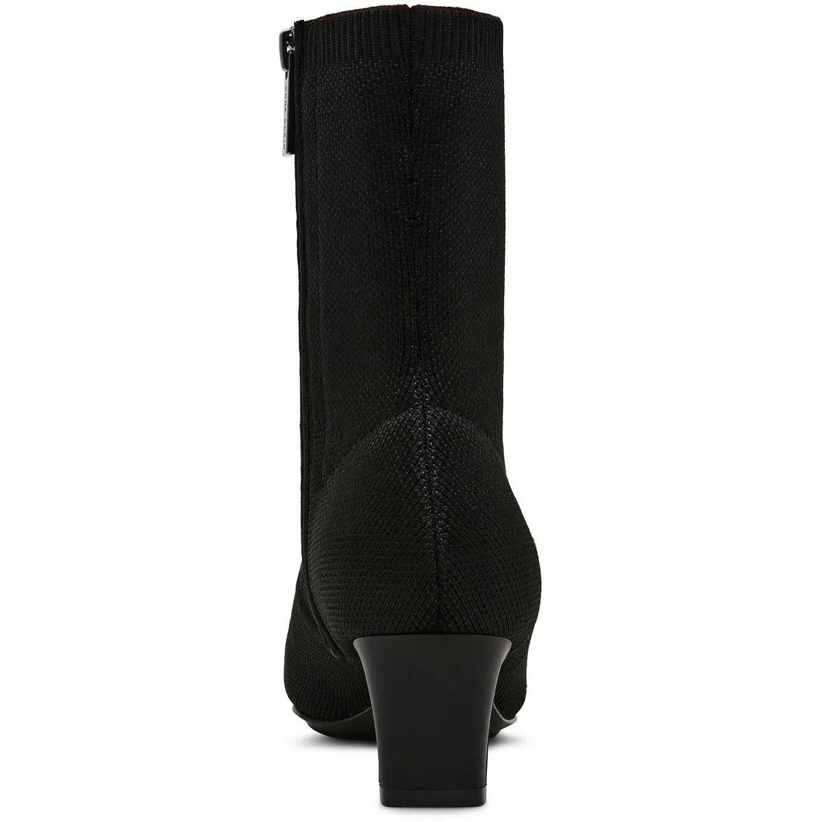 Iga Womens Zipper Faux Suede Booties