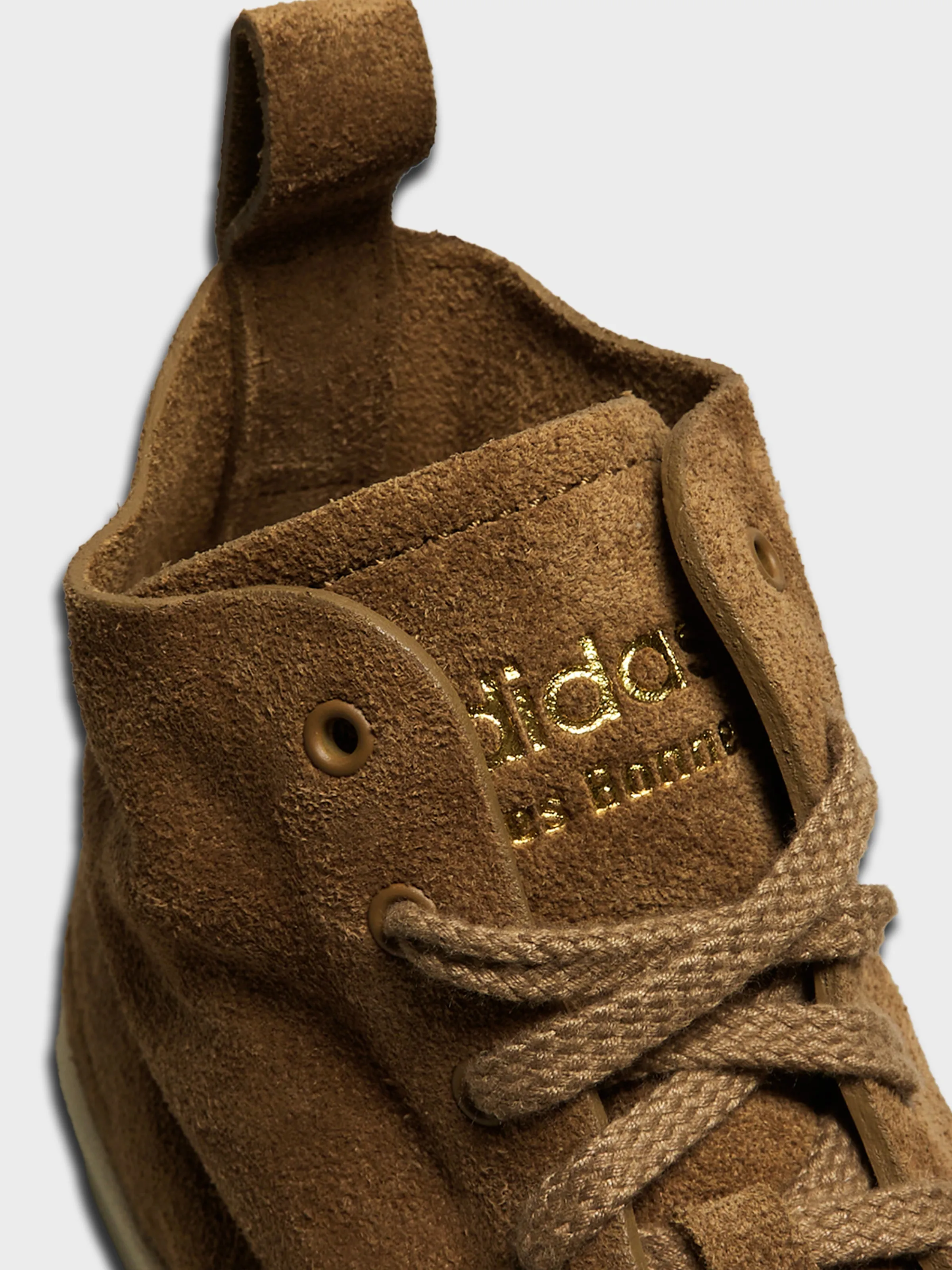 adidas Original X Wales Bonner SUPERSTAR HI in Brown Be First In Line, Fast Selling Item