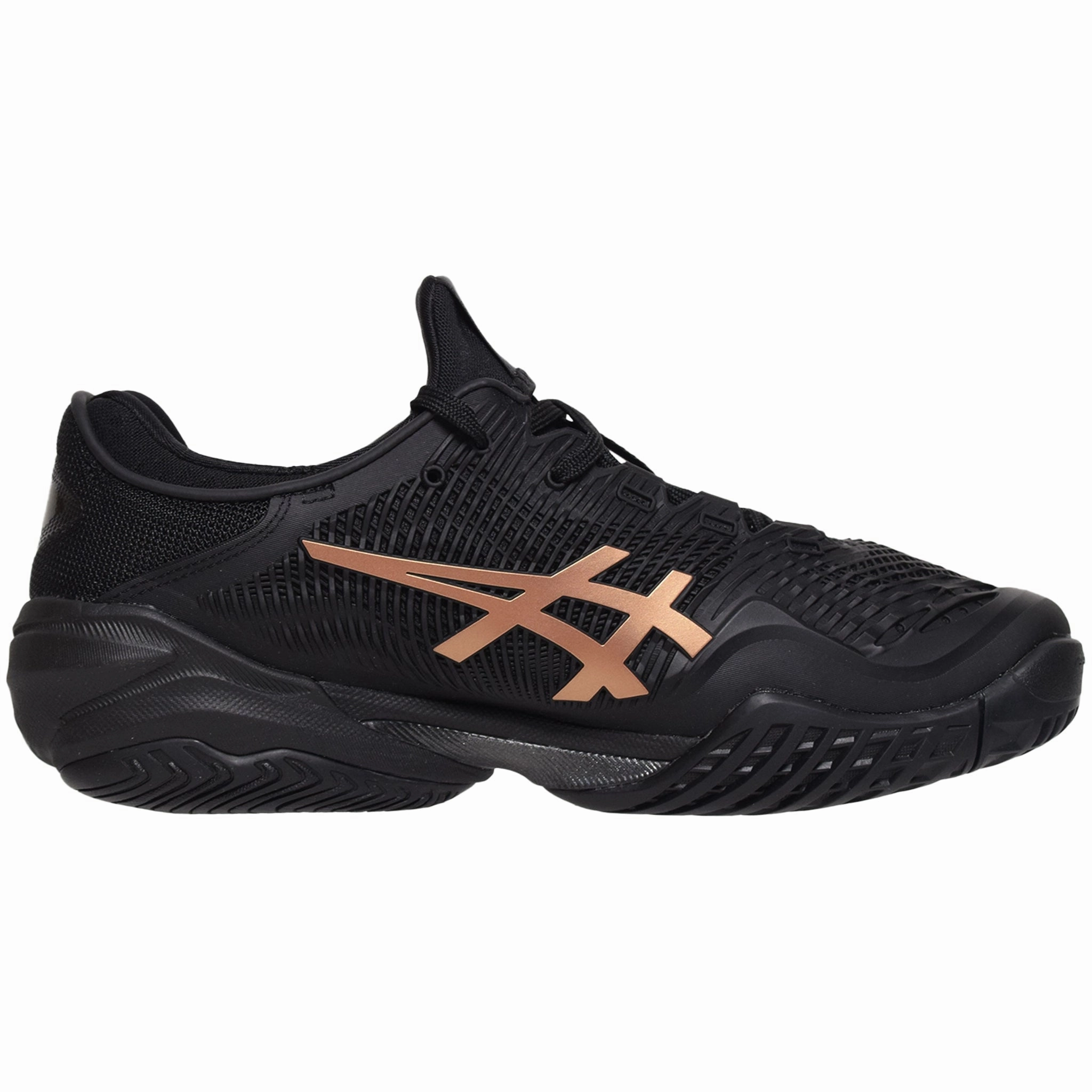 Your Go-To Gear, Secure Pocket, Click For Details Asics Men's Court FF3 Novak Night Energy 1041A527-960