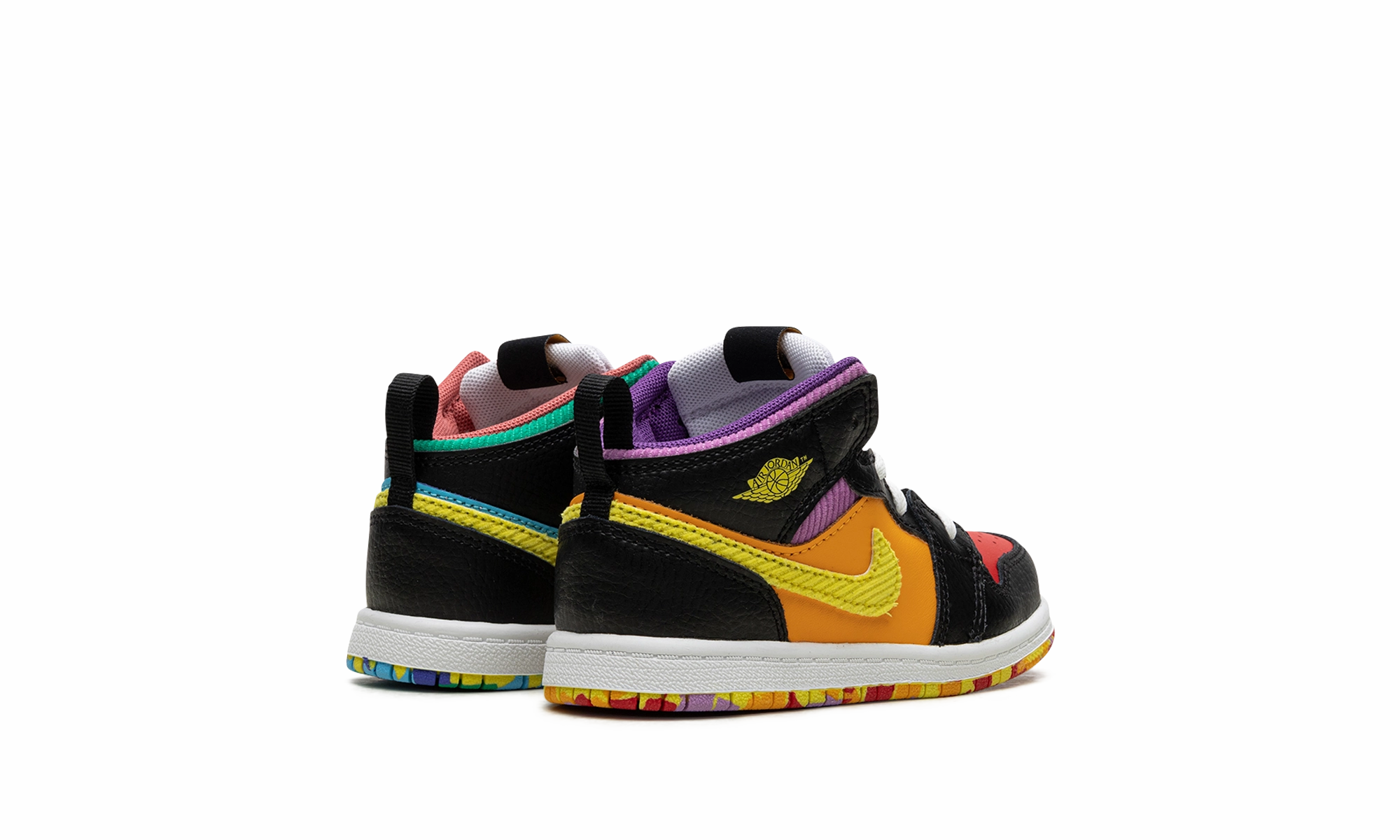 Utilitarian, Your Ideal Choice, Zipper Closure Air Jordan 1 Mid TD "Six Championships"