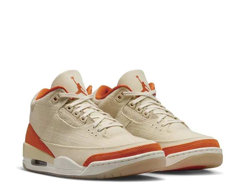 All-Day Comfort Air Jordan 3 Retro Tex W "Starfish" Rfid Blocking