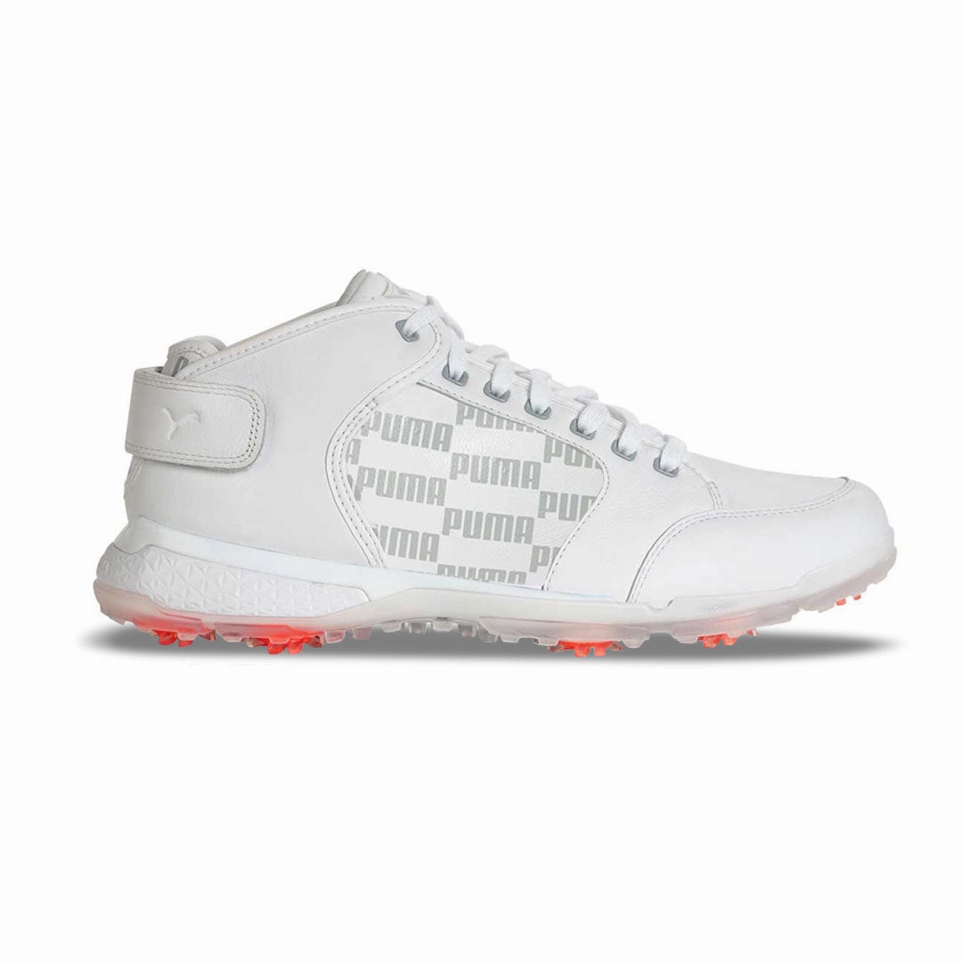 Laptop Compartment, Eco-Packaged Insurance included Puma - Men's ProAdapt Delta Mid Golf Shoes (376498 01) Adult size deal
