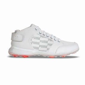 Laptop Compartment, Eco-Packaged Insurance included Puma - Men's ProAdapt Delta Mid Golf Shoes (376498 01) Adult size deal
